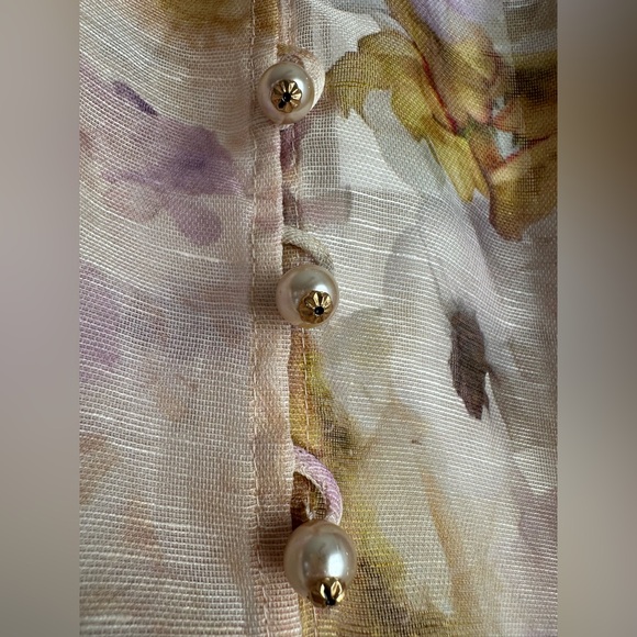 NWT Zimmermann Linen Blend Memento Blouse and Skirt Set - Picture 10 of 16